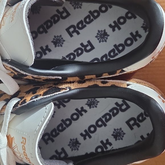 Reebok Club C Ground Sneaker In Leopard Size 8.5 - Picture 5 of 8